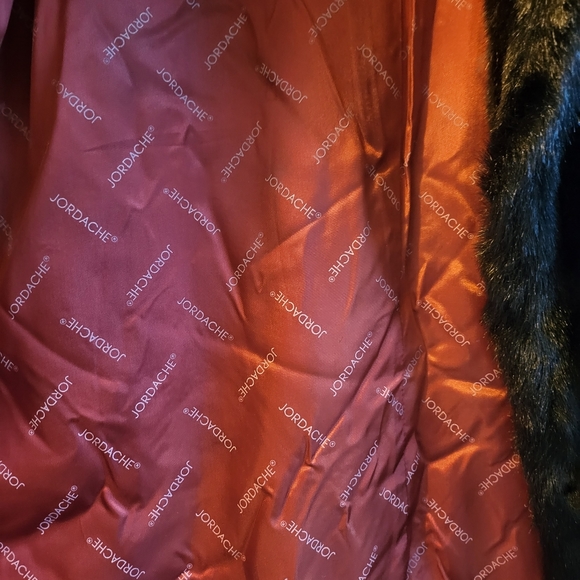 80's Y2K Jordache Faux Fur Coat Size Medium/Large - Picture 8 of 14
